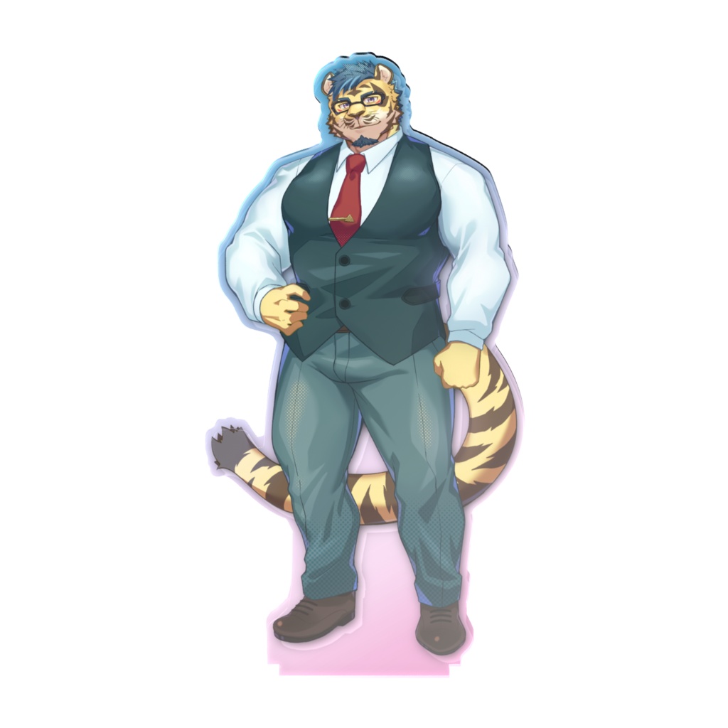 天王寺ユーゴ3周年記念グッズ オーロラアクリルスタンドC