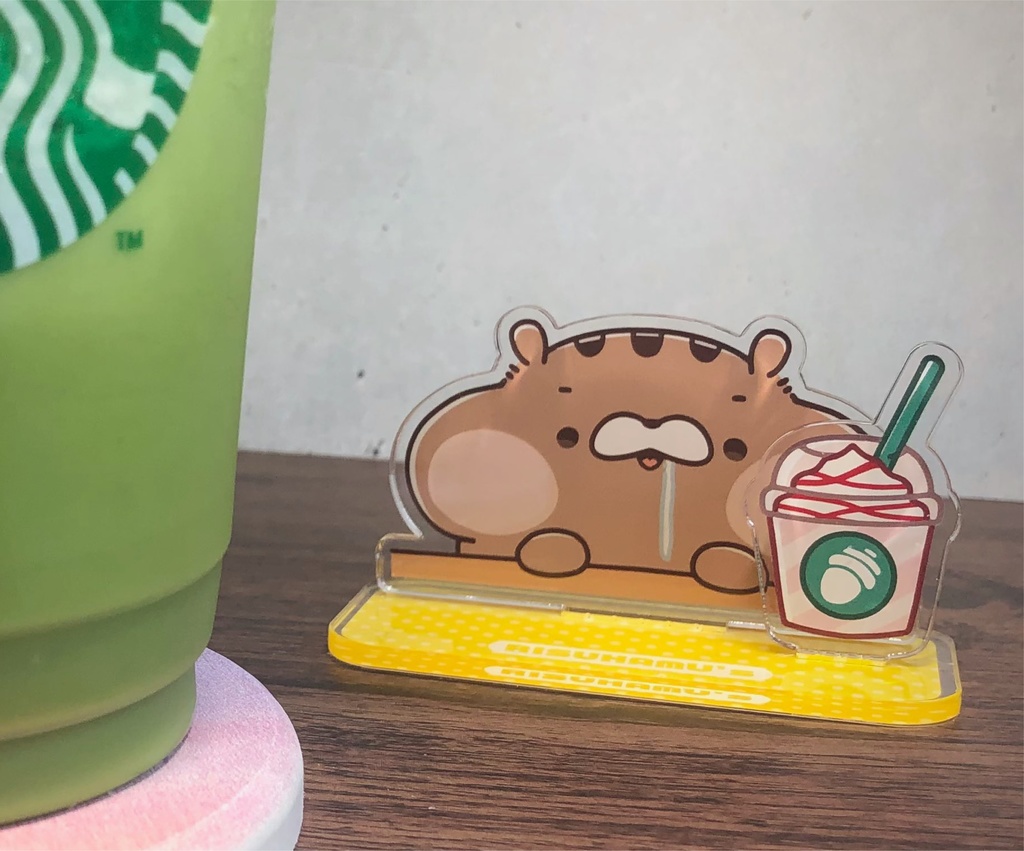 アクリルジオラマ（cafe相席）