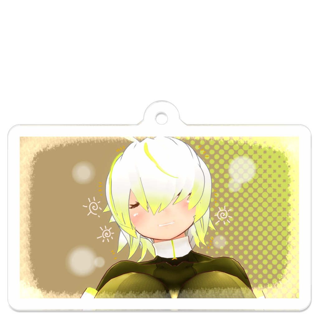 にこにこアクキー