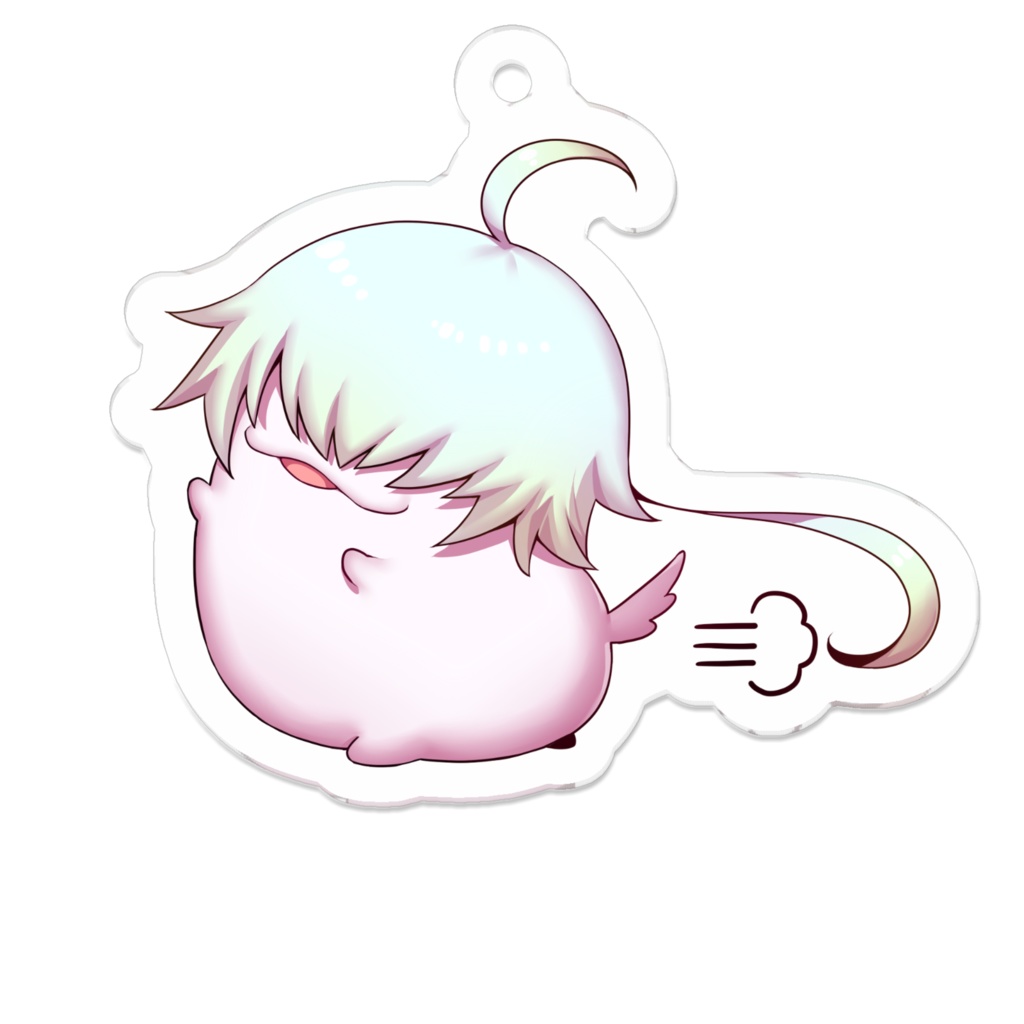 ンティのアクキー（走る）