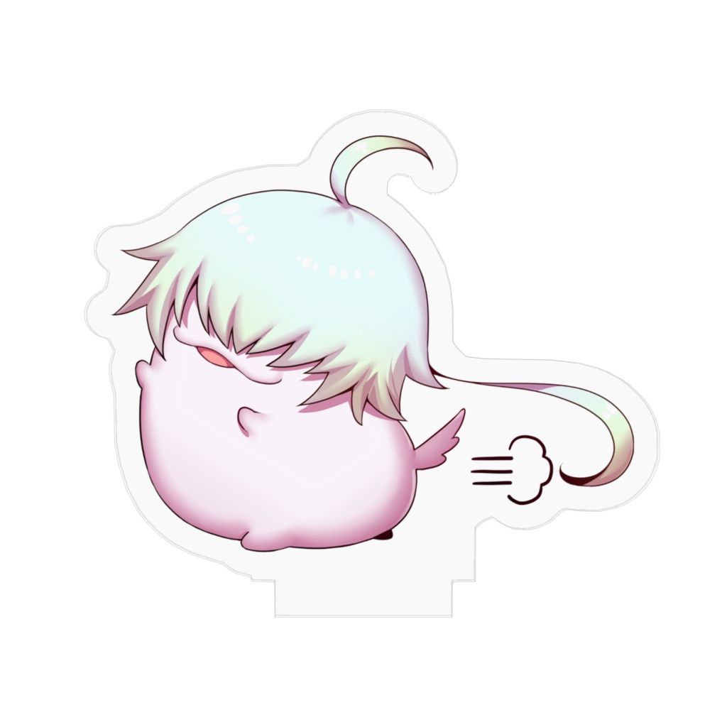 ンティのアクリルフィギュア(走る)