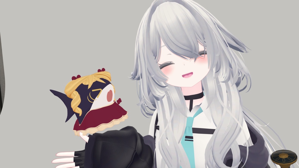 【VRChat想定】ペットのサメちゃん お嬢サメ化アップグレードキット｜rurune対応