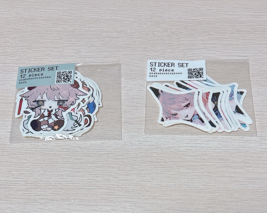 ステッカーセット(2枚/12枚セット)