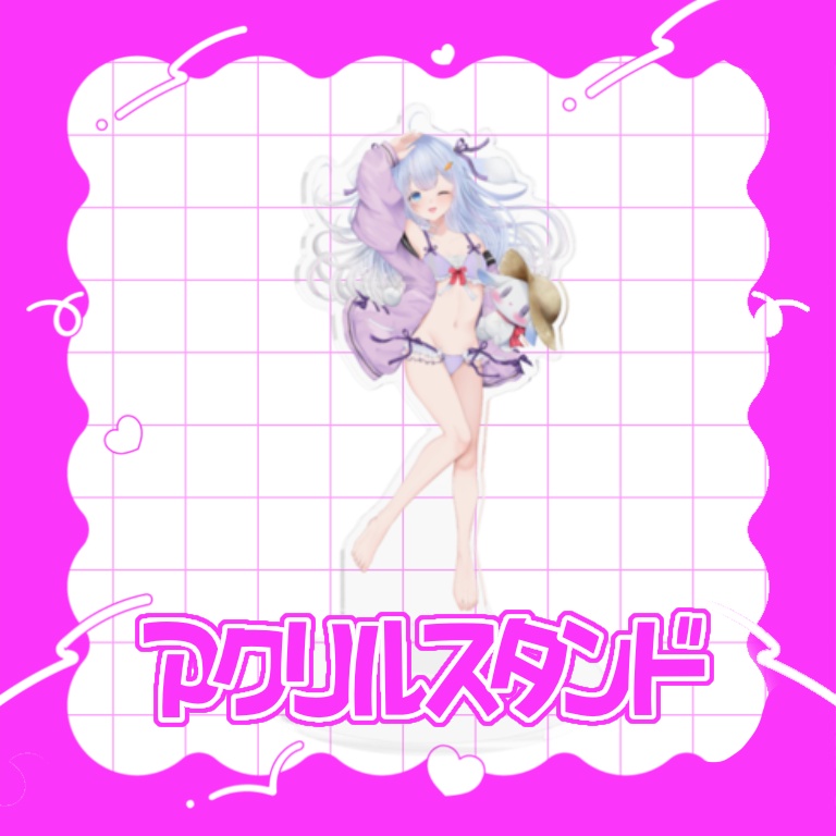 【C108】15㎝アクリルスタンド【水着ver.】