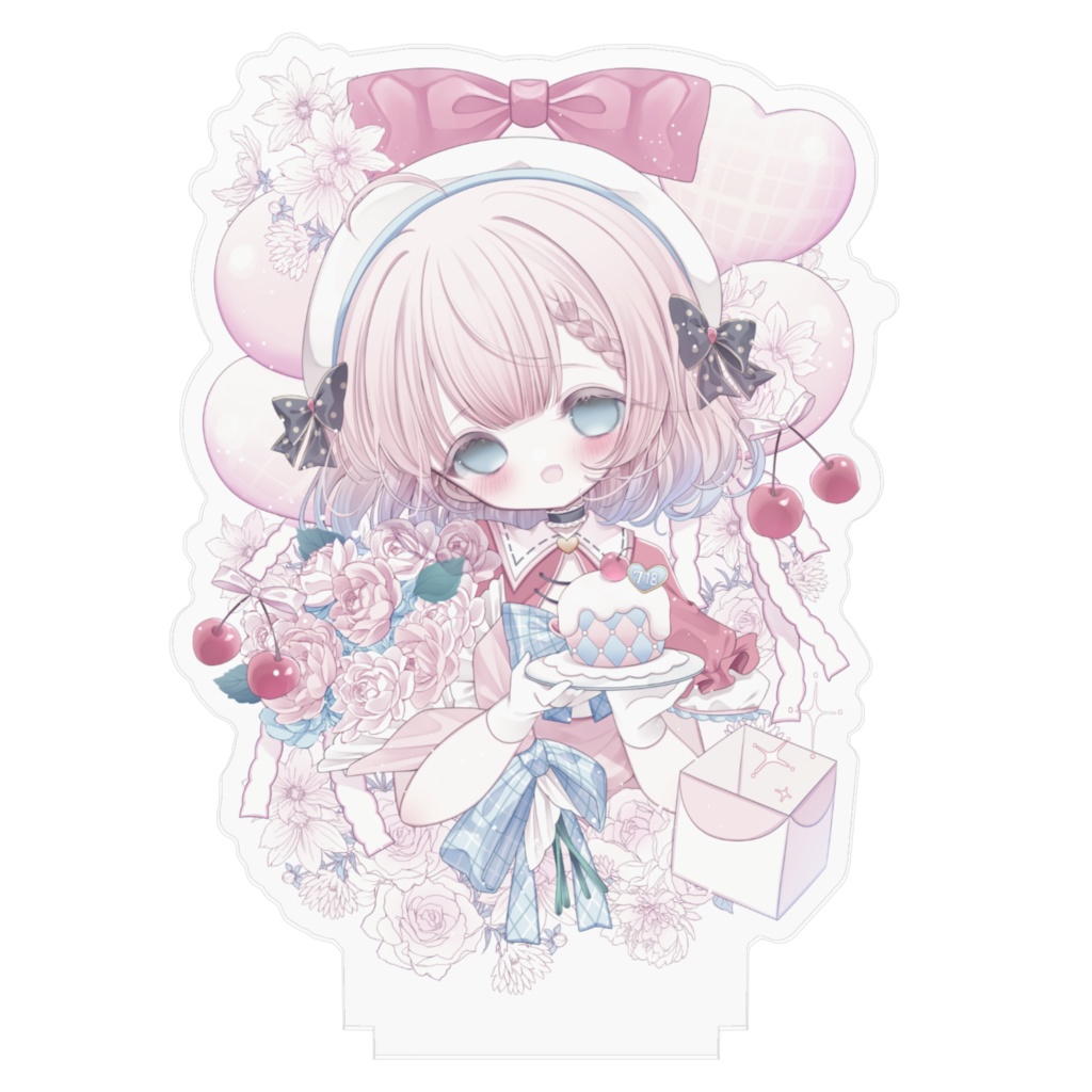 🍒桜桃ぽぽ誕生日記念アクスタ🍒