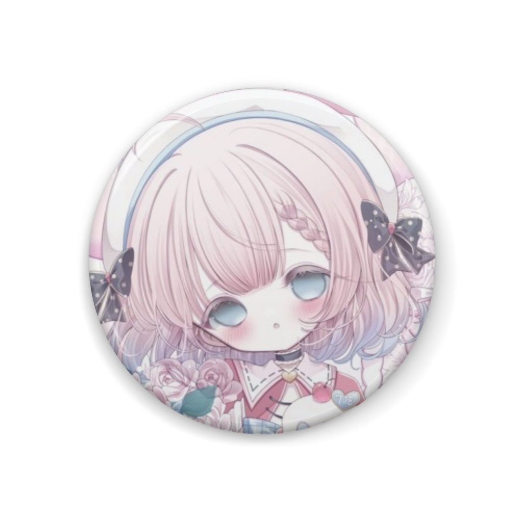 🍒桜桃ぽぽ誕生日記念缶バッジ🍒