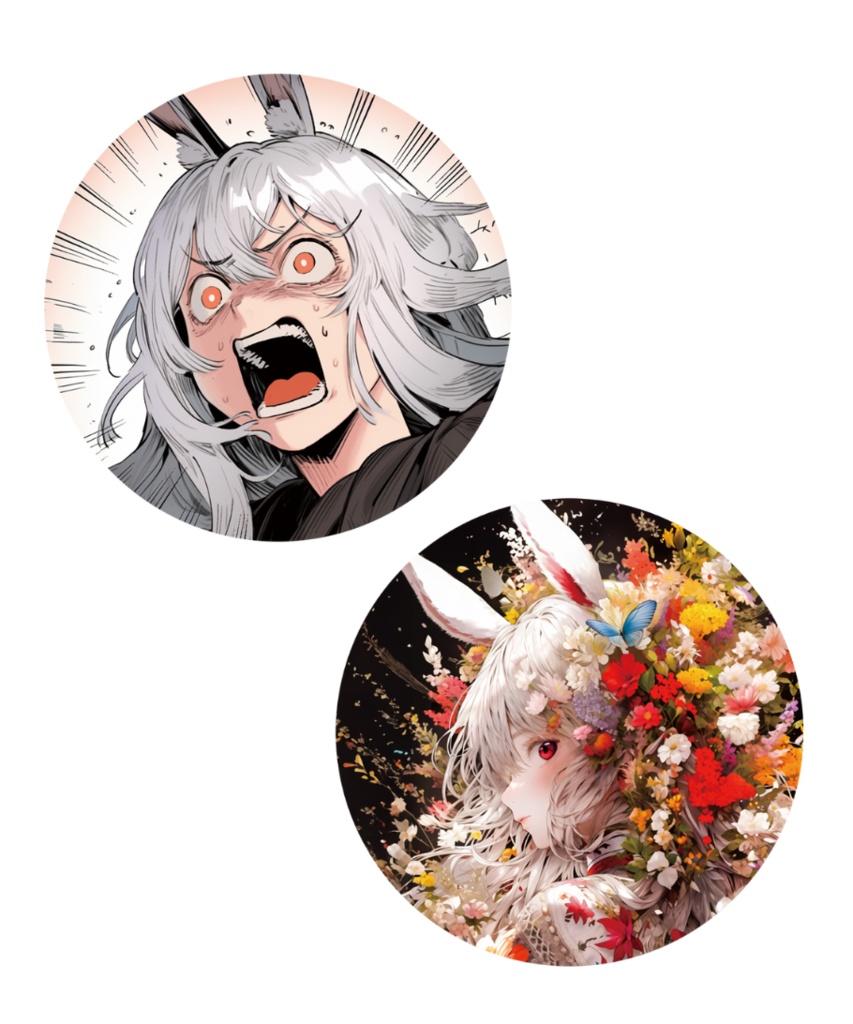 ネタ缶バッジセット