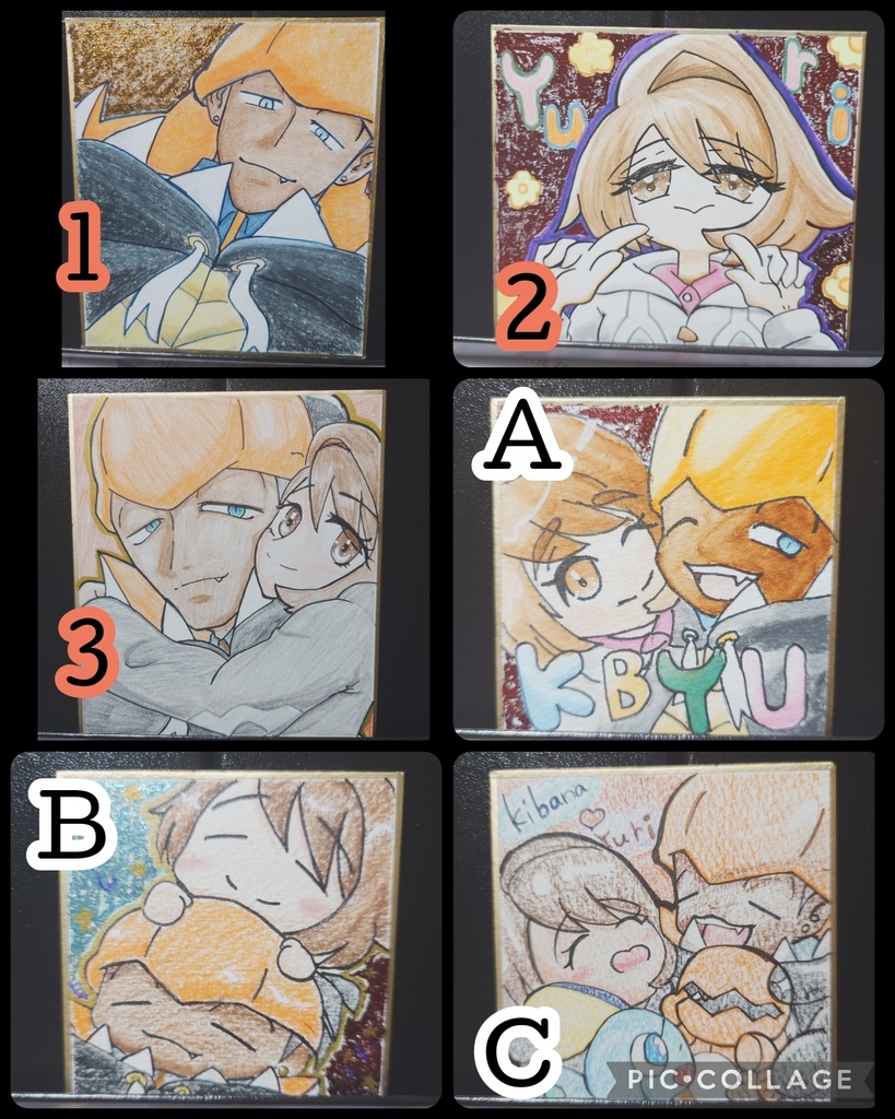 ミニ色紙＆豆色紙 kbyu