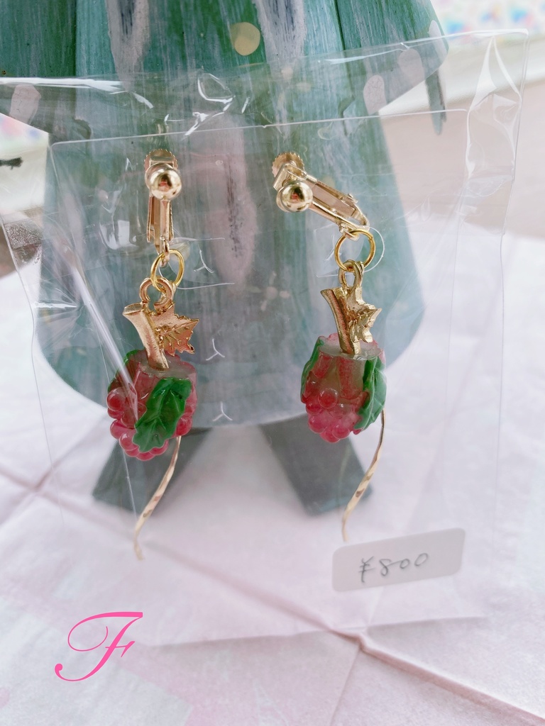 ハンドメイド イヤリング