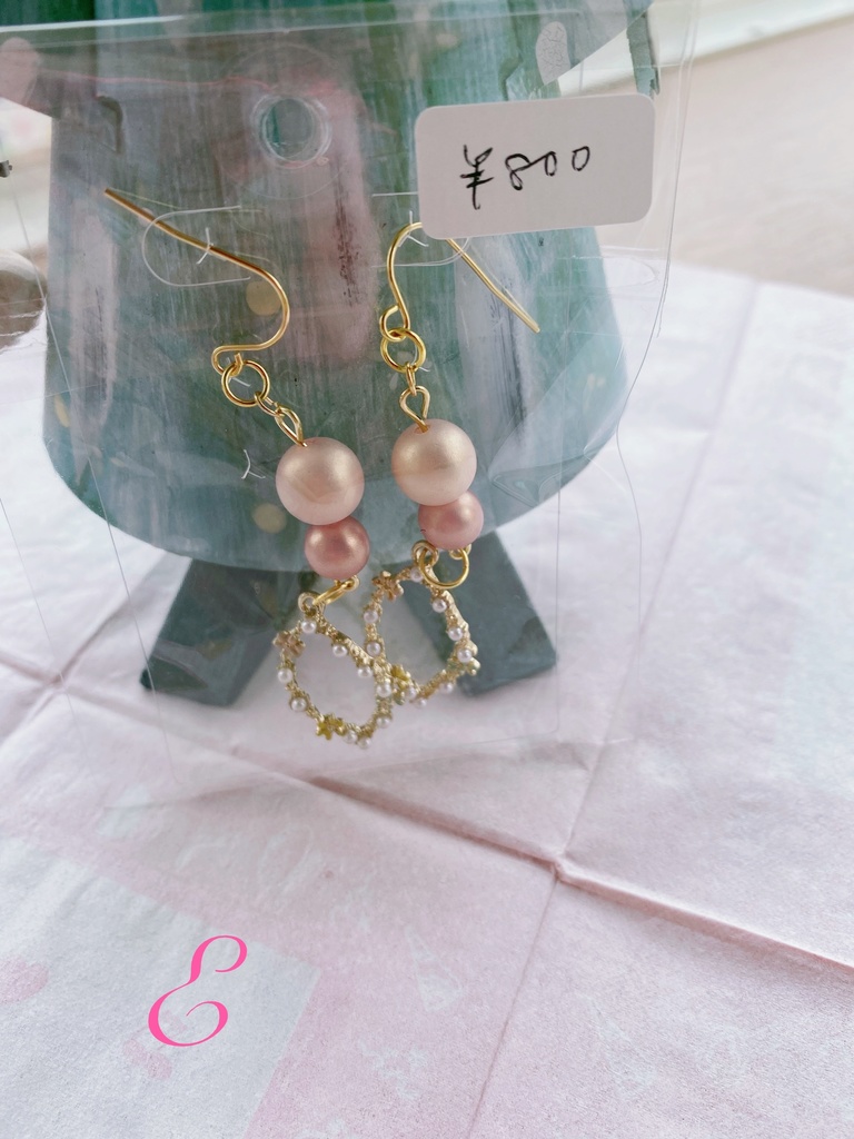 ハンドメイド ピアス