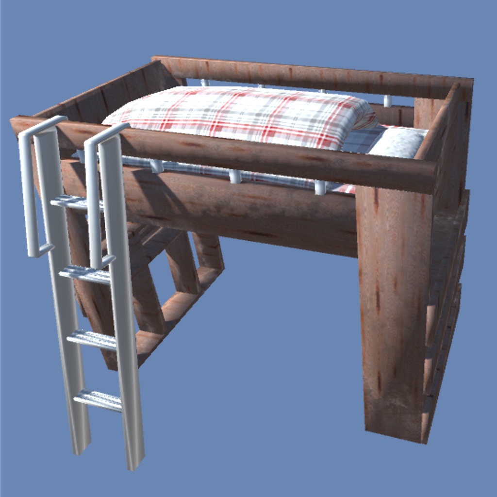 システムベッド一式(3Dモデル)