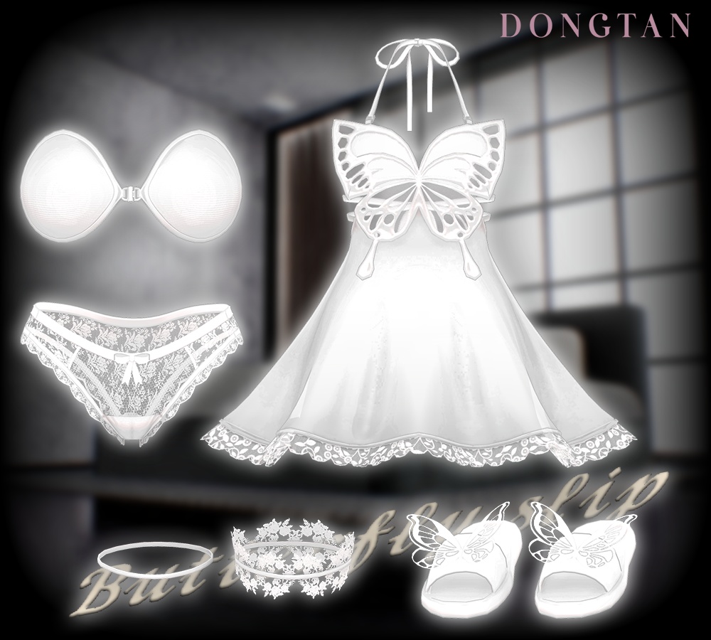 ༺ ButterFly Slip ༻⸨2 アバター対応 ⸩