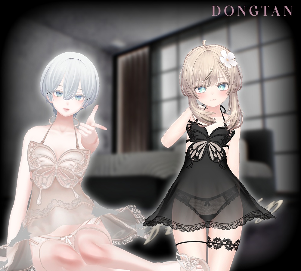 ༺ ButterFly Slip ༻⸨2 アバター対応 ⸩