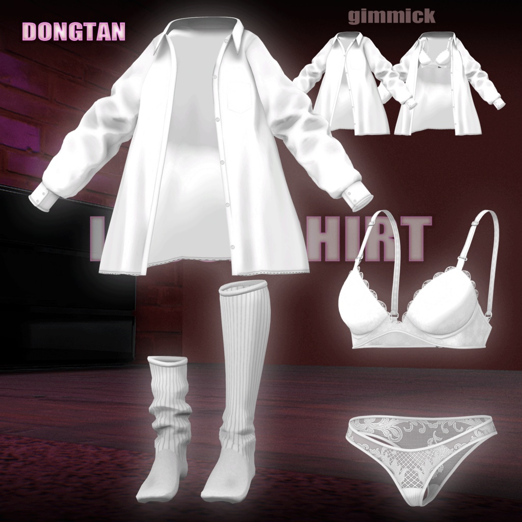 Loose Shirt⟦マヌカ (Manuka)、しなの (Shinano)、ミルティナ (Miltina)⟧