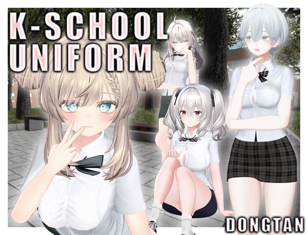 K-SCHOOL UNIFORM(4ava) [森羅(shinra), ミルティナ(milltina), マヌカ(manuka), しなの(shinano)]