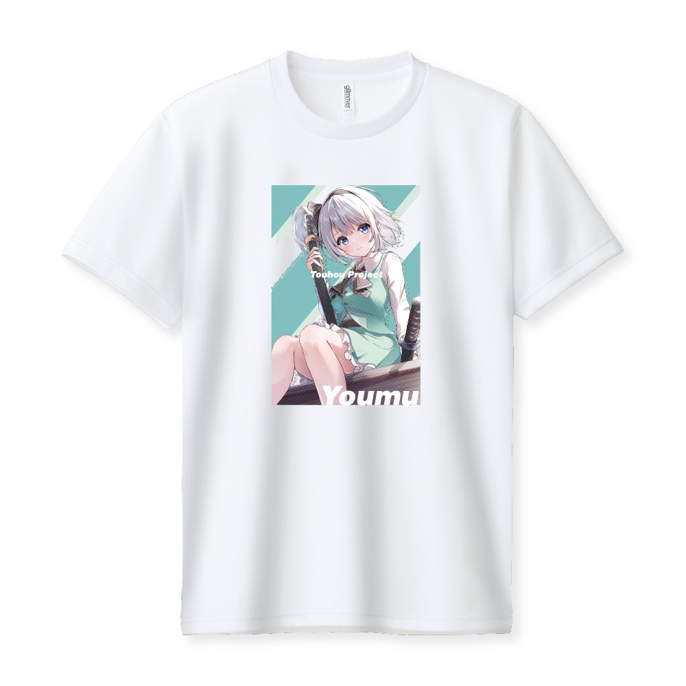 Tシャツ「魂魄妖夢」イラスト：ニコくさ  ANML00001