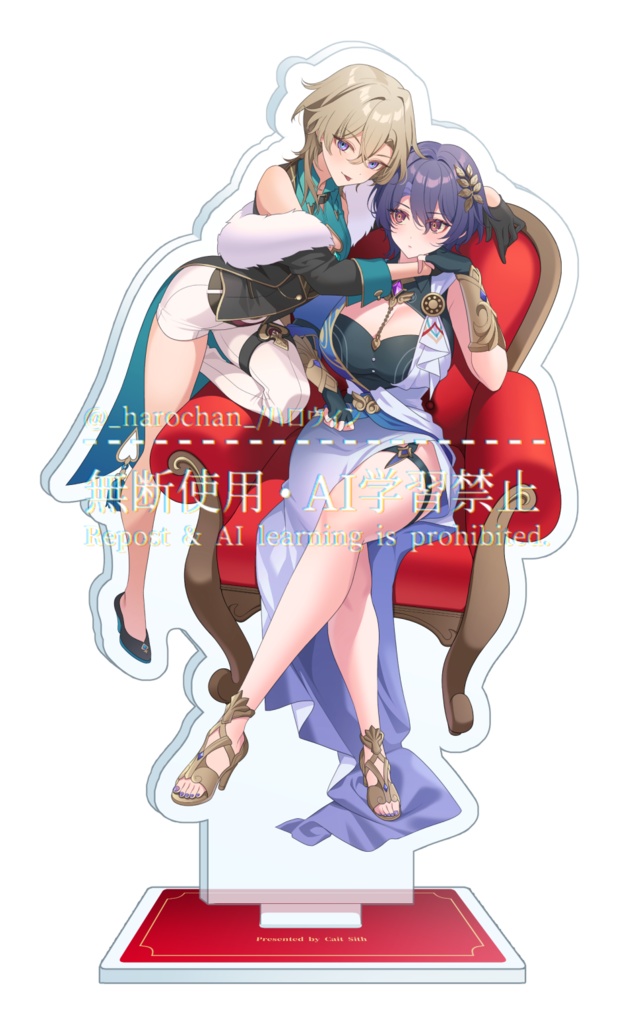 アベンシオ女体化百合アクリルスタンド