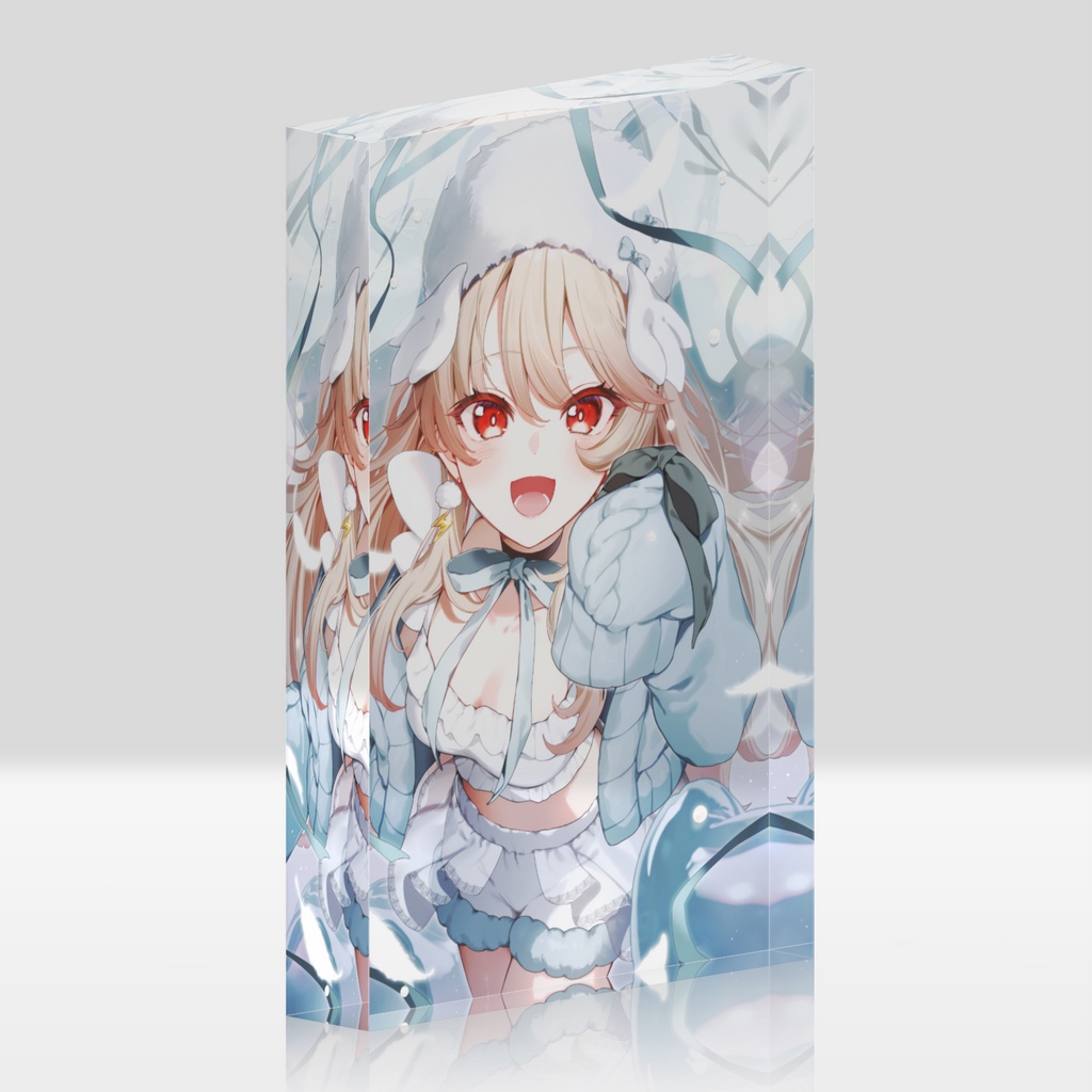 【２周年記念グッズ】神成レオナ　アクリルブロック