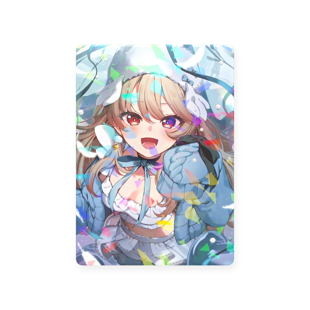 【２周年記念グッズ】神成レオナ　ホログラムトレーディングカード
