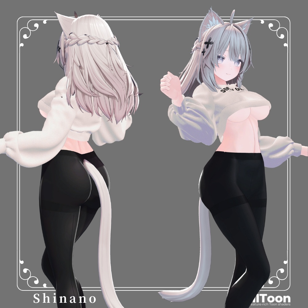 Shinano Cropped Hoodie