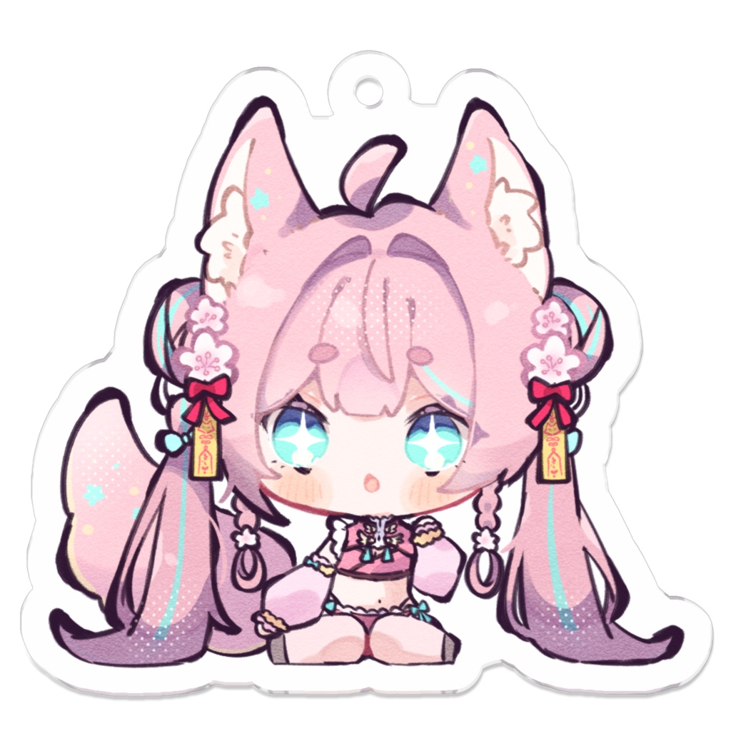 チャイナアクキー🦊きらきら