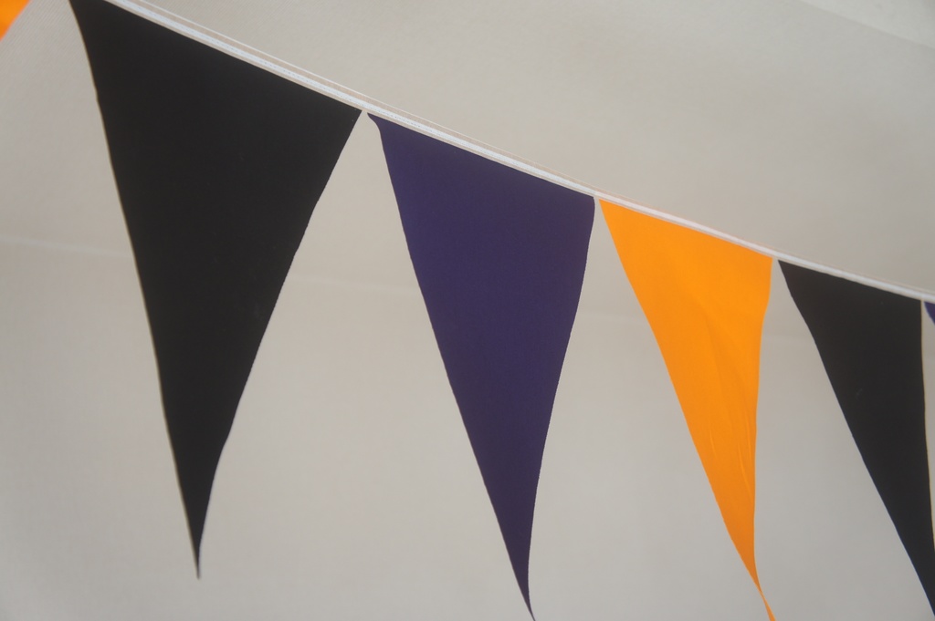 布ガーランド 290cm フラッグ 旗 キャンプ・パーティ飾り ハロウィン