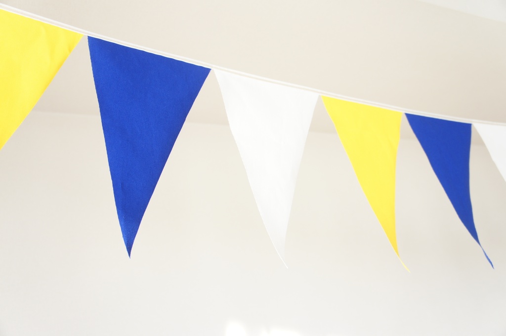 布ガーランド 290cm フラッグ 旗 結婚式 誕生日 パーティー キャンプ 飾り リゾート