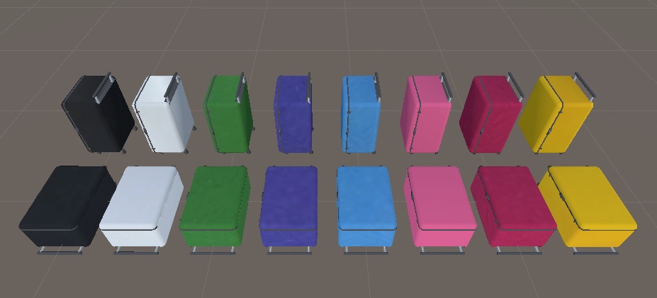 【無料】スーツケース【オリジナル3Dモデル】【ジャンク品】