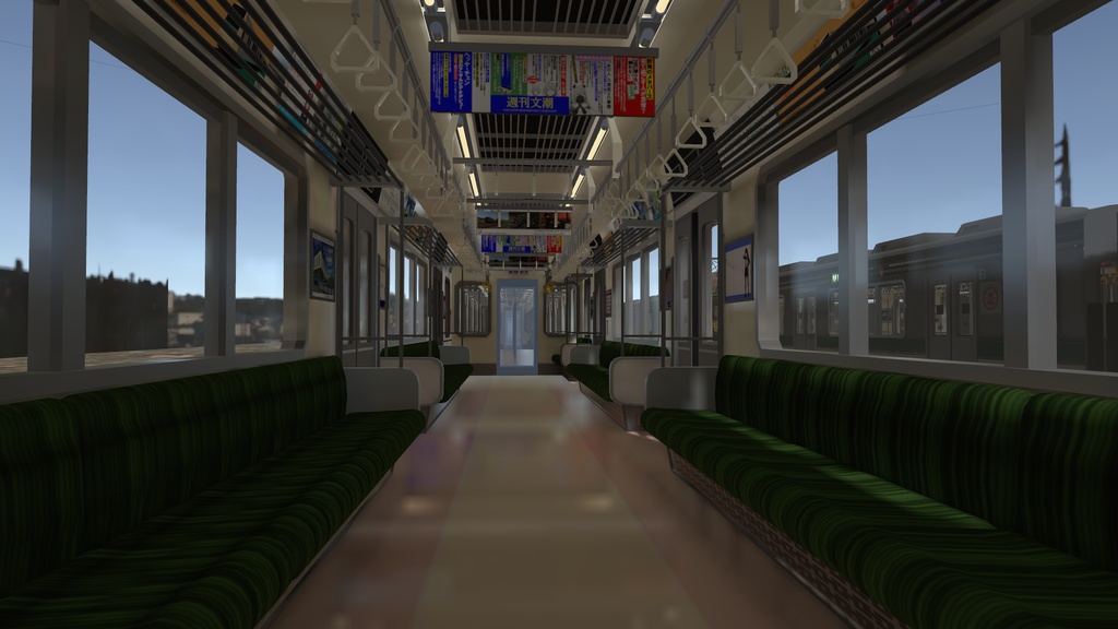 フリーランス私鉄電車【3Dモデル】