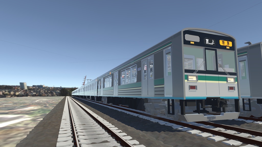 フリーランス私鉄電車【3Dモデル】