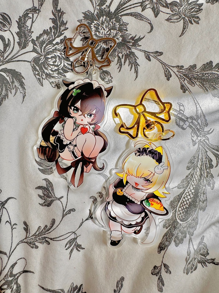 エレグ＆トロニー　ズッ友♡アクリルキーホルダー　