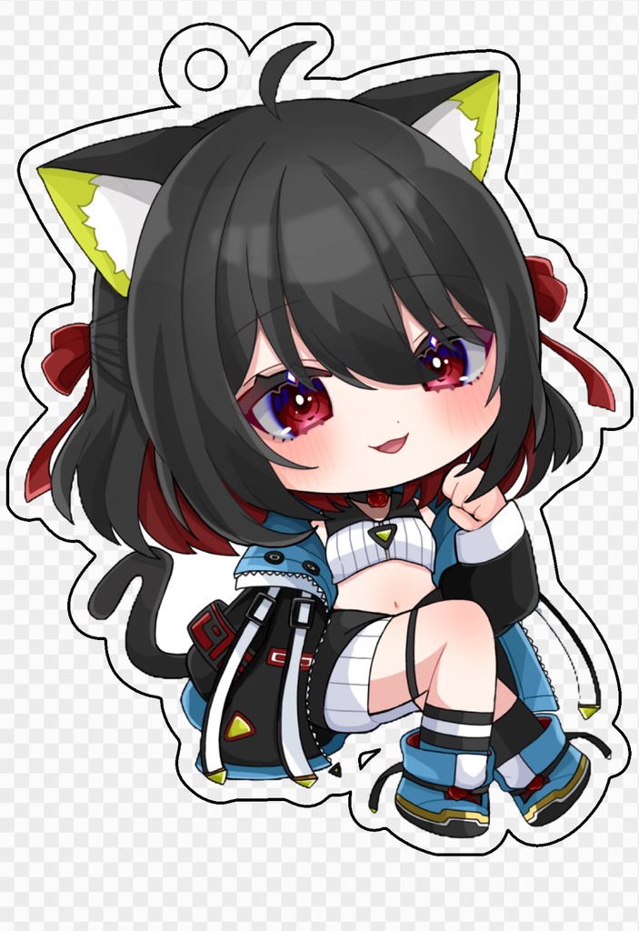 緋華いゆ2025誕生日アクリルキーホルダー(おめめぱっちり)