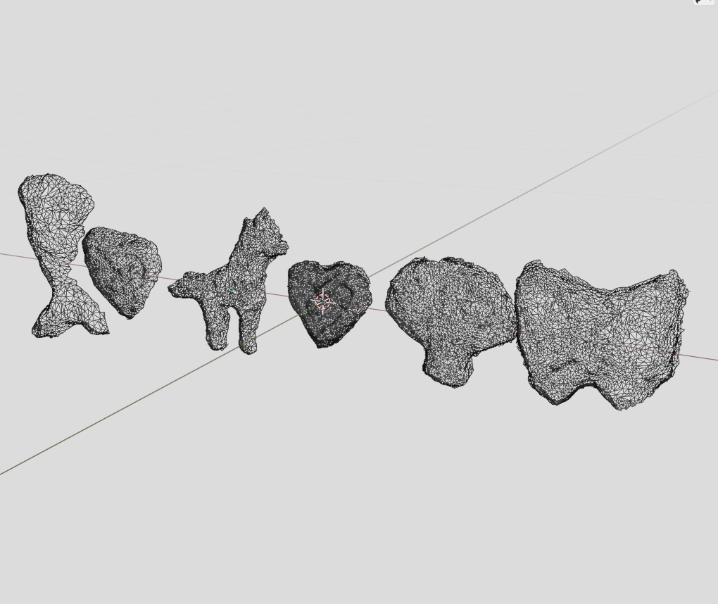 【無料】2021ぴかのバレンタインクッキー(フォトグラメトリ)fbx