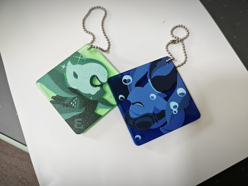 ネリライダー＆深海ゴーグルアクキー