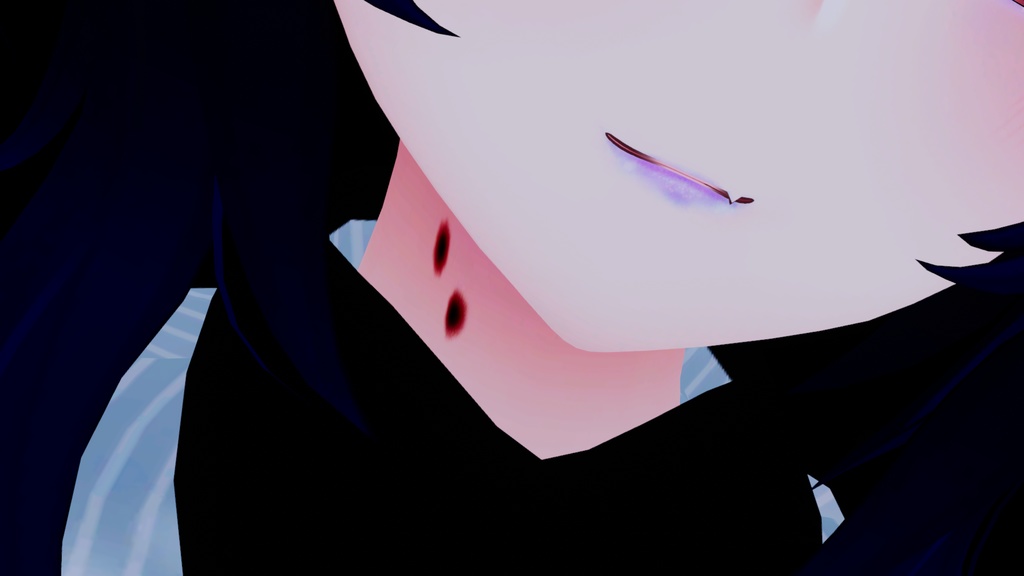 【VRC】ヴァンパイア吸血跡【タトゥー】