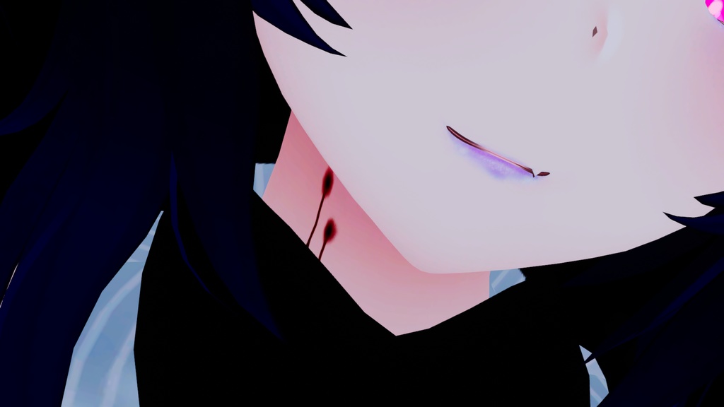 【VRC】ヴァンパイア吸血跡【タトゥー】