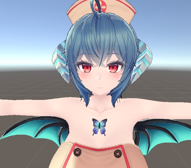 【VRC】バタフライ【タトゥー】