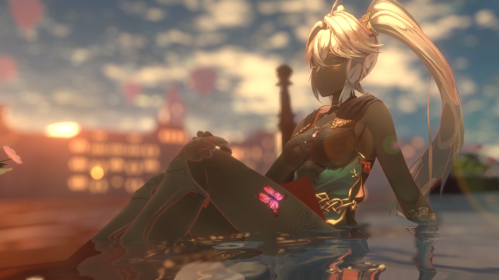 【VRC】バタフライ【タトゥー】