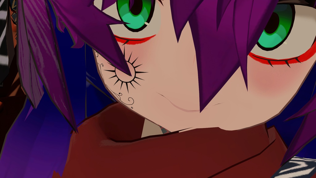 【VRC】太陽と月・ペアタトゥー【タトゥー】