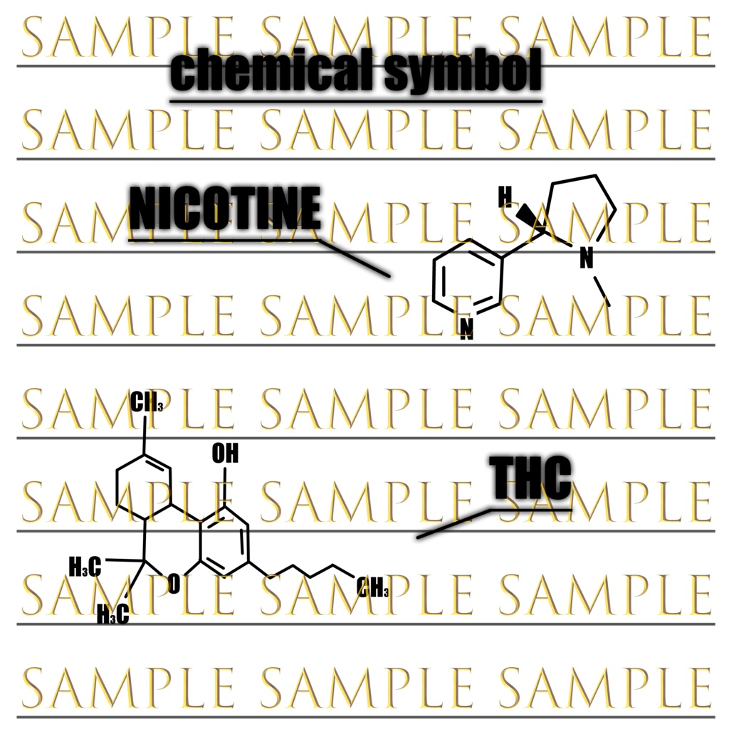 【タトゥー】ケミカルシンボル【VRC】