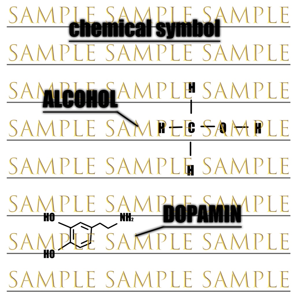 【タトゥー】ケミカルシンボル【VRC】