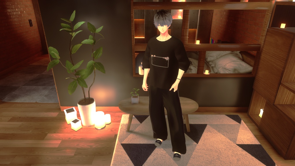 【水瀬】リラックスパンツ【VRC】