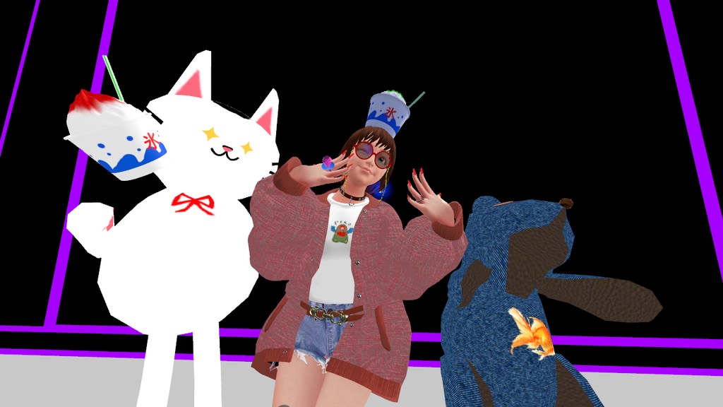 【無料】かき氷【VRC想定】