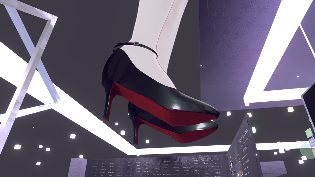 【VRC想定】ハイヒールベルト【仙猫専用】