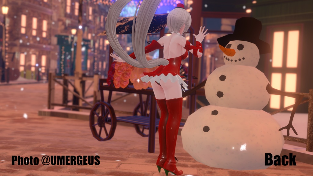 【仙猫】Mini-Devilクリスマスカラーマテリアル+スペシャルアイテム