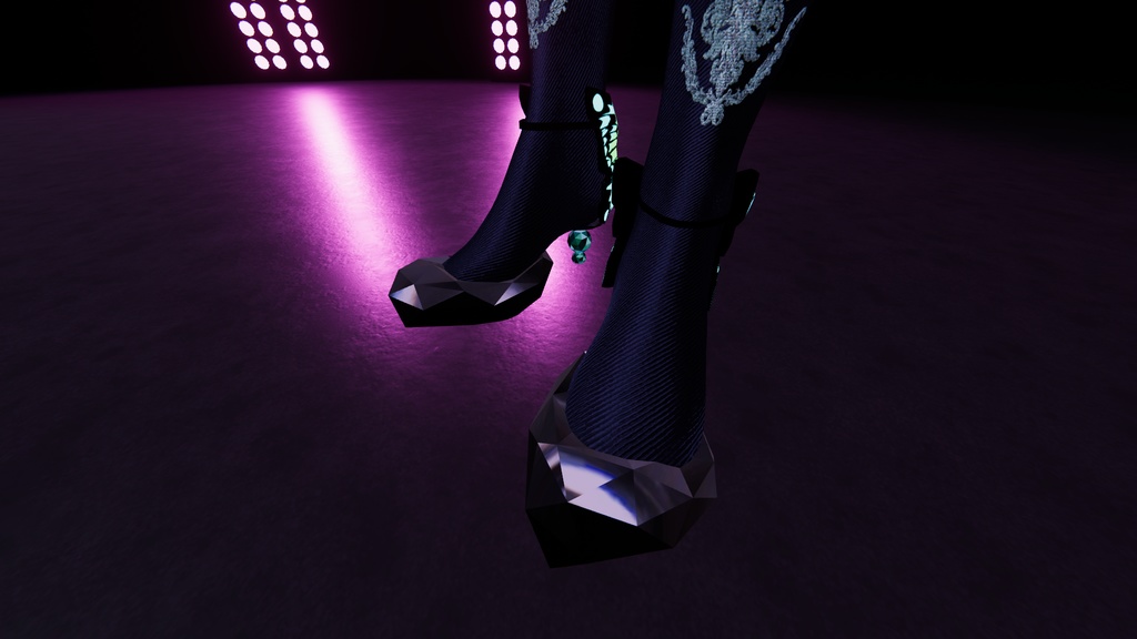 【セレスティア専用】光る!バタフライヒール1【MA対応】