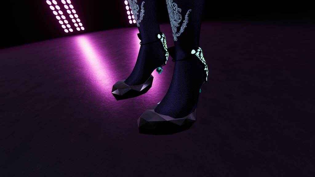 【セレスティア専用】光る!バタフライヒール1【MA対応】