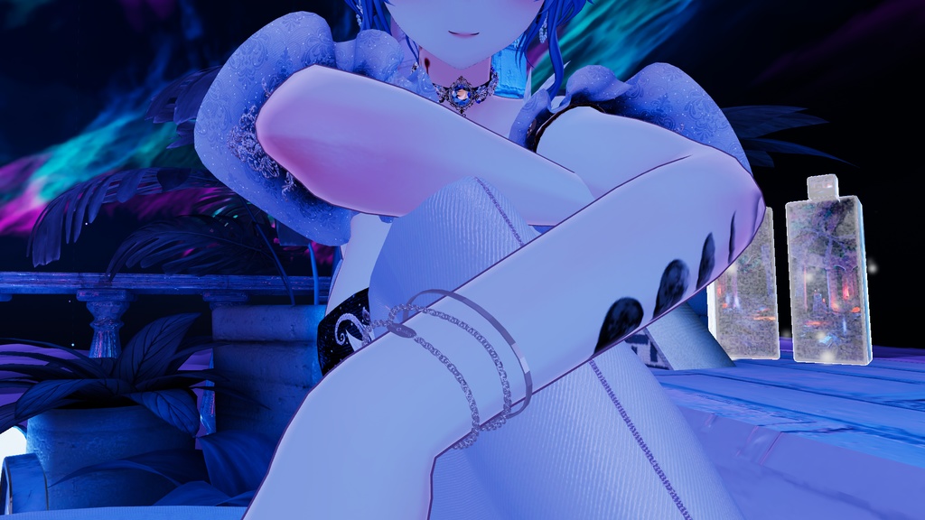 【無料】シャンパンブレスレット【VRC想定】