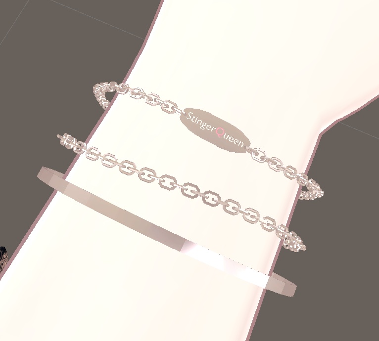 【無料】シャンパンブレスレット【VRC想定】