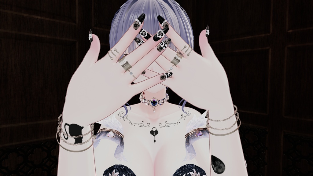 【無料】アクセサリーセット【VRC想定】